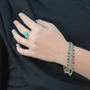 Amadora Bracelet - Natural Emerald