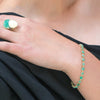 Amadora Bracelet - Natural Emerald