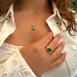 Patrizia Oval Ring - Emerald Spinel