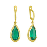 Mea Earrings - Emerald Spinel