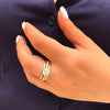 Ring Sparkling - zircon stones
