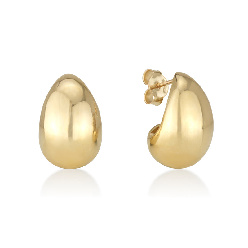 Earrings - Big Swollen Drop