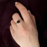 Oval Ring - Smoky