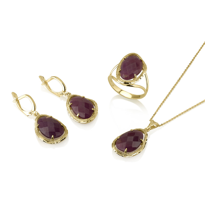 Sandrino Ring - Natural Ruby