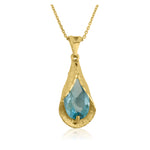 Jolanda Necklace - Blue Topaz