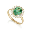 Allegra Oval Ring - Light Emerald Spinel