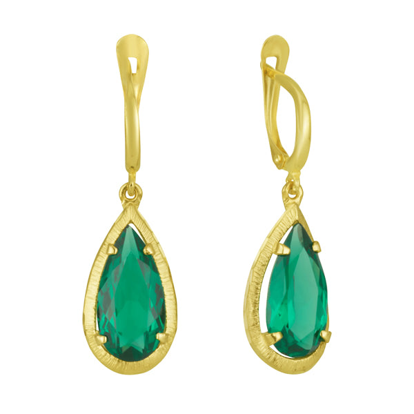 Mea Earrings - Emerald Spinel