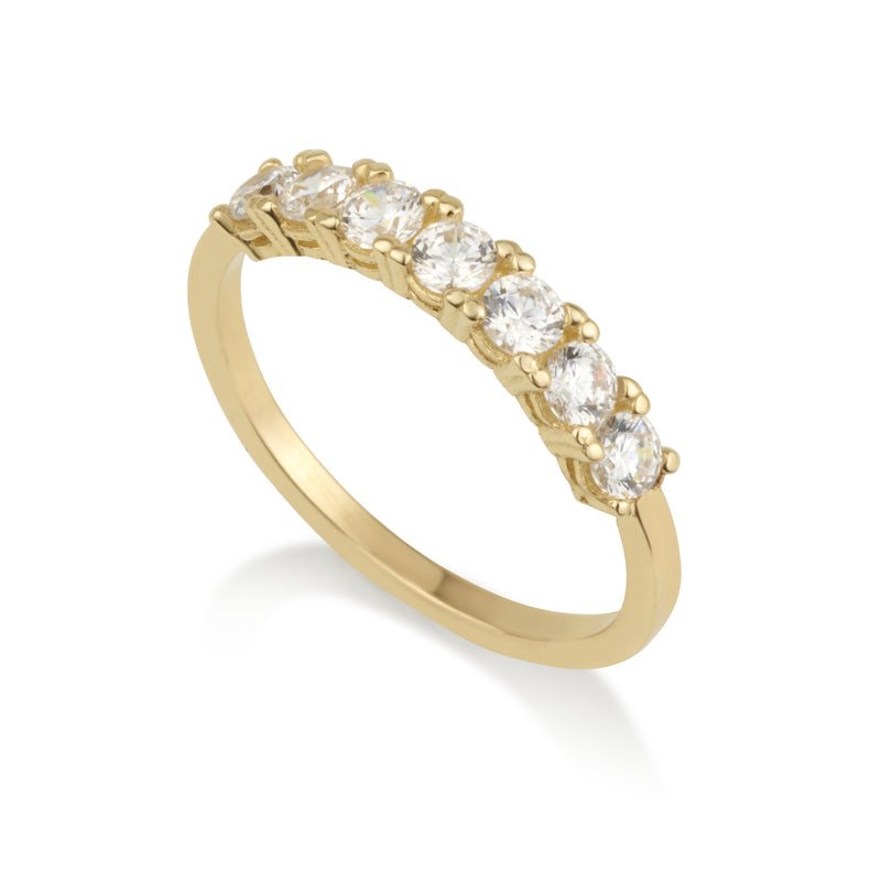 Ring Sparkling - zircon stones