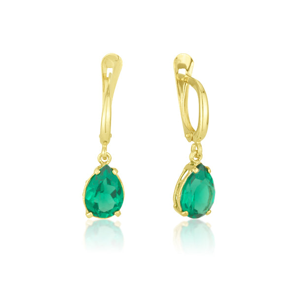 Ala Earrings - Emerald spinel