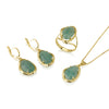 Sandrino Necklace - Natural Emerald
