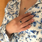 Patrizia Rectangle Ring - Sapphire Spinel
