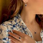 Patrizia Rectangle Ring - Sapphire Spinel