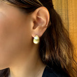 Earrings - Big Swollen Drop