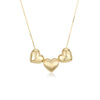 Necklace - Three Hearts