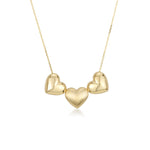 Necklace - Three Hearts