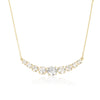 Necklace Sparkling - Nine zircon stones