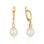 Serena - Dangling Earrings Pear