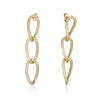Earrings - Oval Cross Hanging