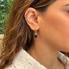 Patrizia Oval Earrings - Smoky