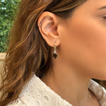 Patrizia Oval Earrings - Smoky