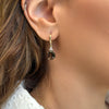 Patrizia Oval Earrings - Smoky