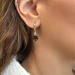 Patrizia Oval Earrings - Smoky