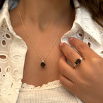 Patrizia Oval  Ring - Smoky