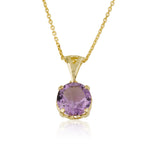 Amadora Necklace - Amethyst