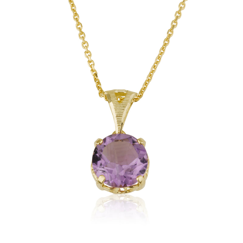 Amadora Necklace - Amethyst