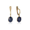 Santino Earrings - Natural Sapphire
