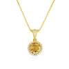 Vitalia Necklace - Citrine