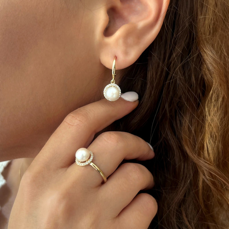 Gioia Ring - Pearl