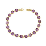 Amadora Bracelet - Amethyst