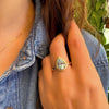 Paolina Ring - Blue Topaz
