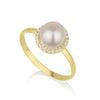Gioia Big Ring - Pearl