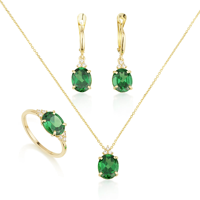 Patrizia Oval Ring - Emerald Spinel