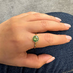 Ring - Emerald spinel