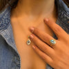 Paolina Ring - Blue Topaz