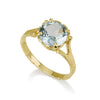 Amadora Ring - Blue Topaz
