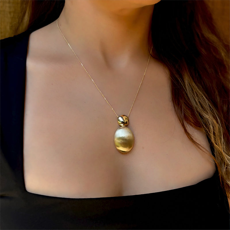 Necklace - Big Oval