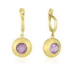 Norah Earrings - Amethyst
