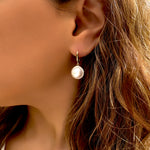 Gioia Earrings - Pearl