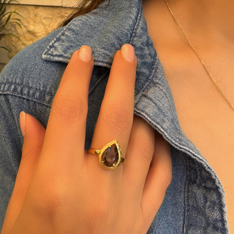 Paolina Ring - Smoky