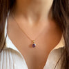 Amadora Necklace - Amethyst