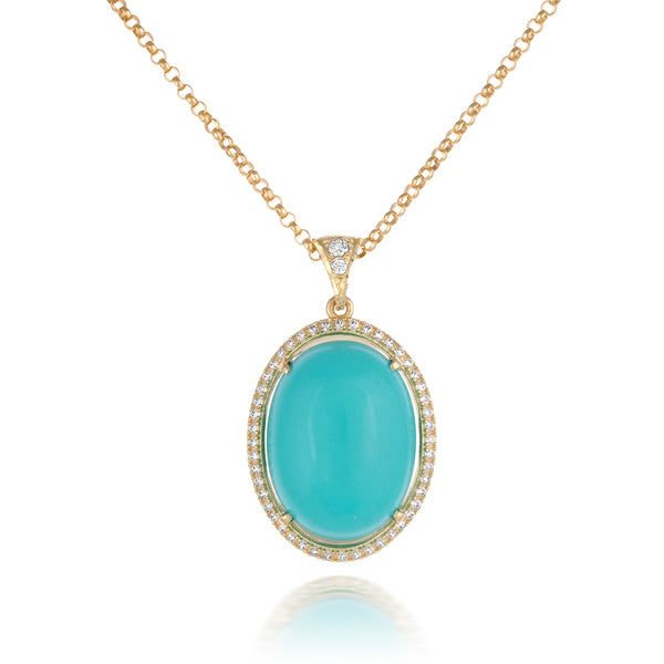  Raena Necklace - Turquoise