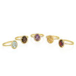 Vitalia - Oval Ring Blue Topaz