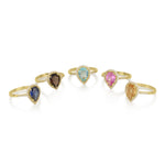 Vitalia - Drop Ring Citrine