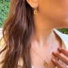 Amadora Oval Necklace - Citrine