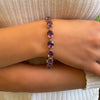 Amadora Oval Bracelet - Amethyst