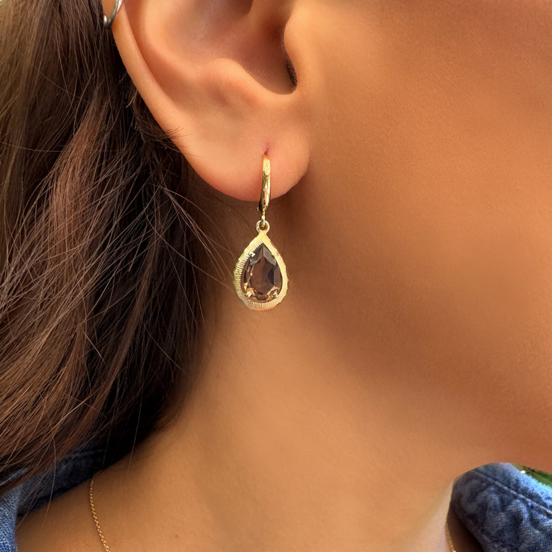 Paolina Earrings - Smoky